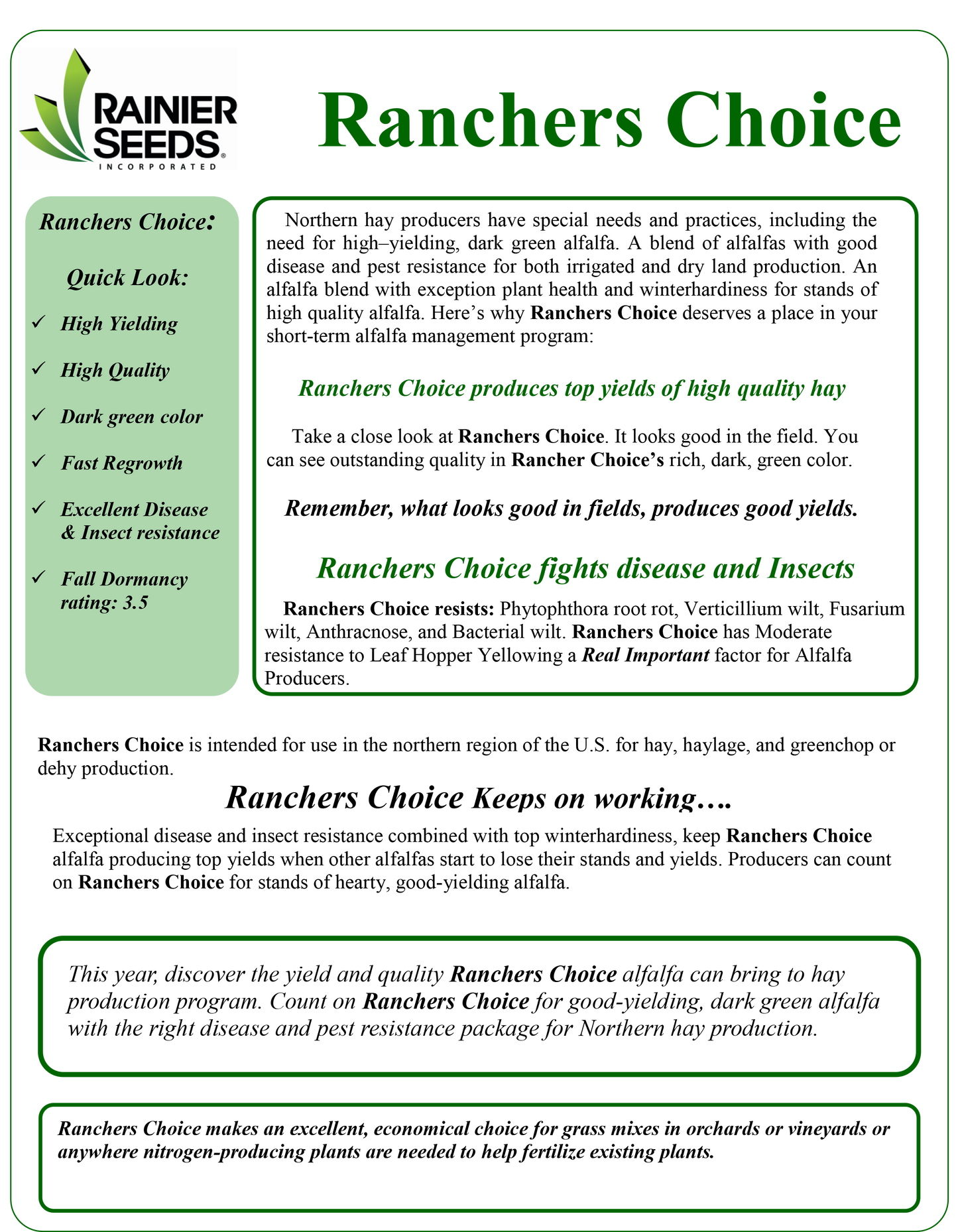 Rancher's Choice (Coated)